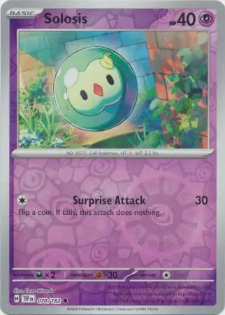 Temporal Forces Solosis #70/162 reverse holo